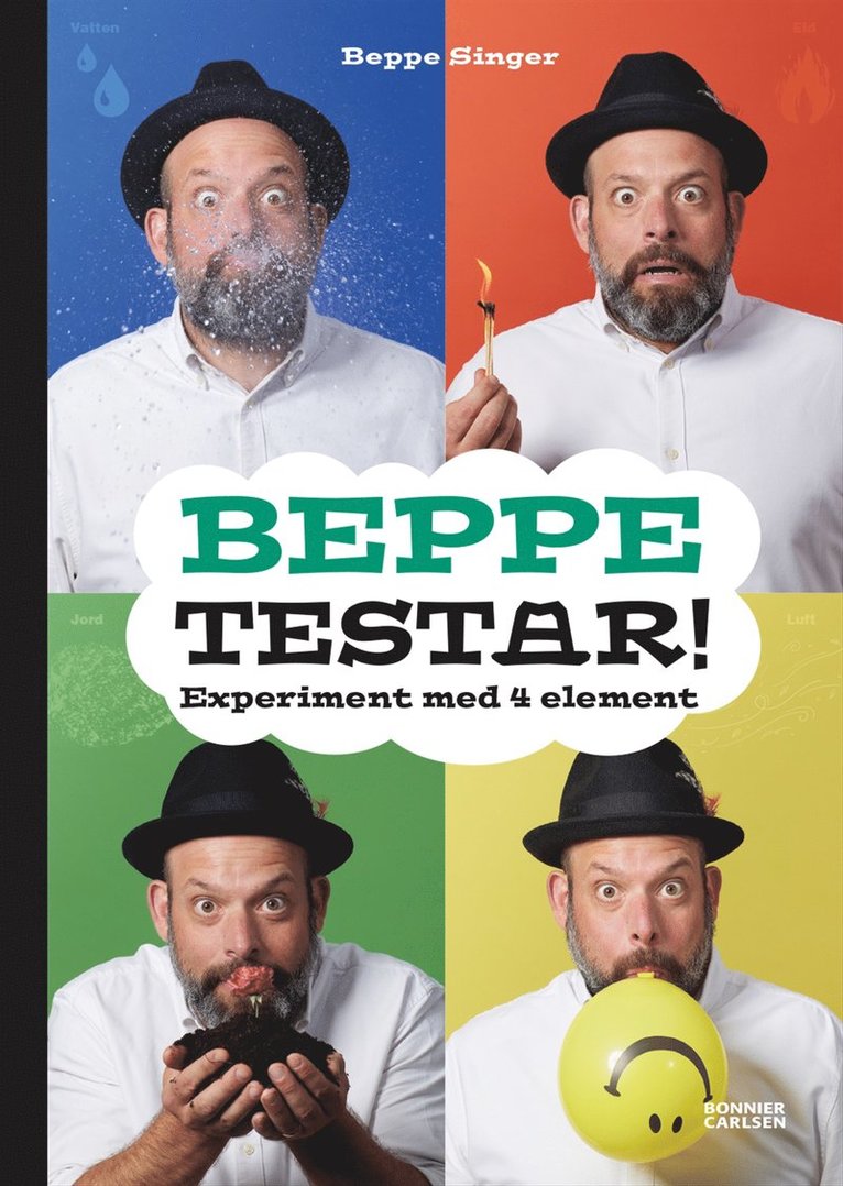 Beppe Singer - Beppe testar! : experiment med 4 element, E-bok