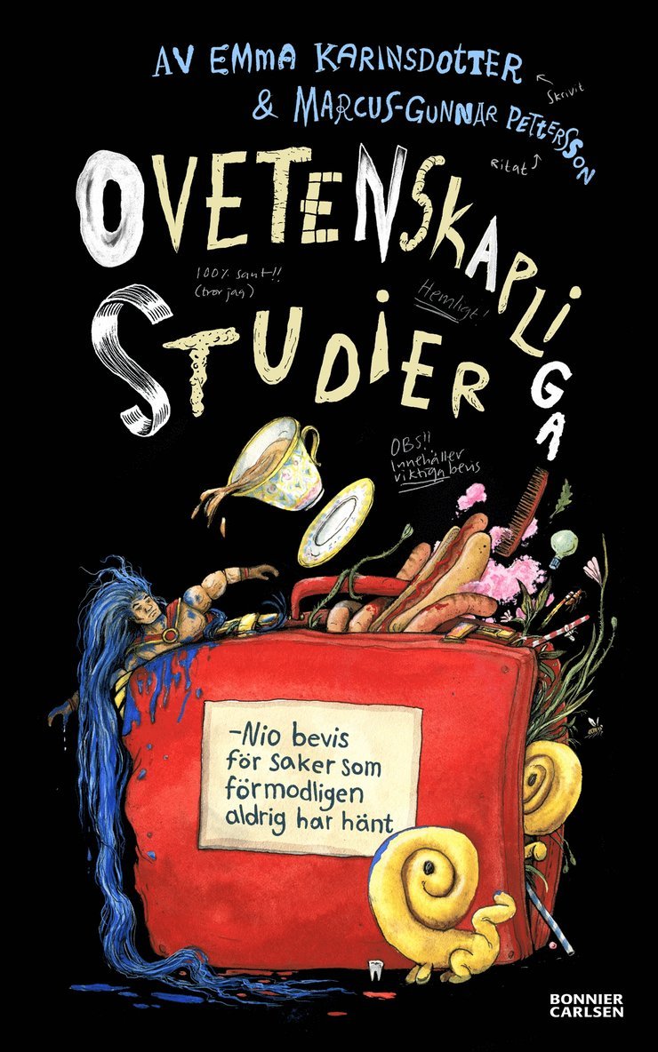 Emma Karinsdotter - Ovetenskapliga studier : Nio bevis för saker som förmodligen aldrig har hänt, E-bok