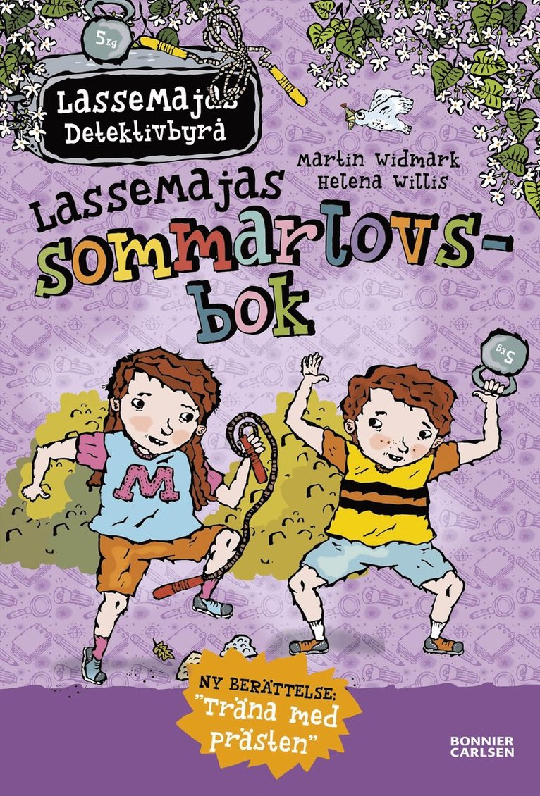 Martin Widmark - LasseMajas sommarlovsbok. Träna med Prästen, E-bok
