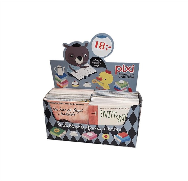 Pixi säljförpackning serie 263, Häftad