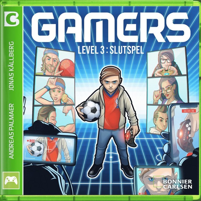 Andreas Palmaer - Slutspel, Ljudbok
