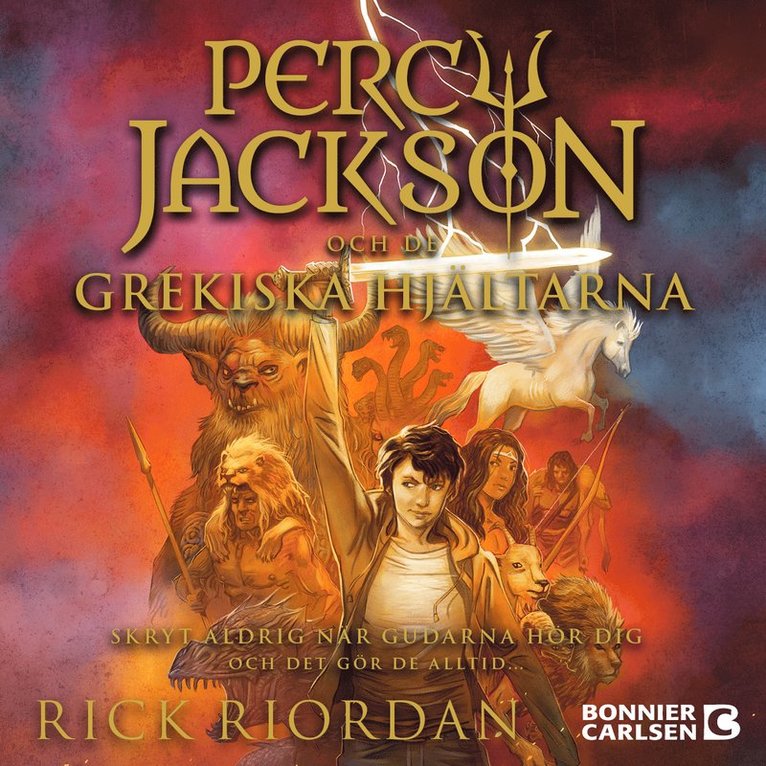 Rick Riordan - Percy Jackson och de grekiska hjältarna, Ljudbok
