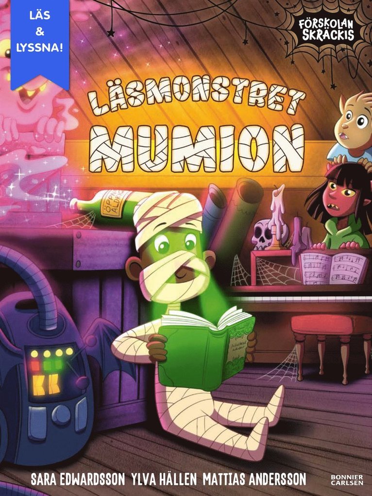 Ylva Hällen, Sara Edwardsson - Läsmonstret Mumion (e-bok + ljud), E-bok