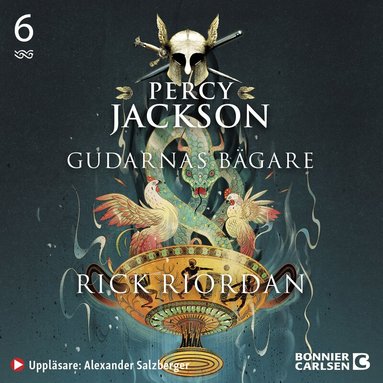 Rick Riordan - Gudarnas bägare, Ljudbok