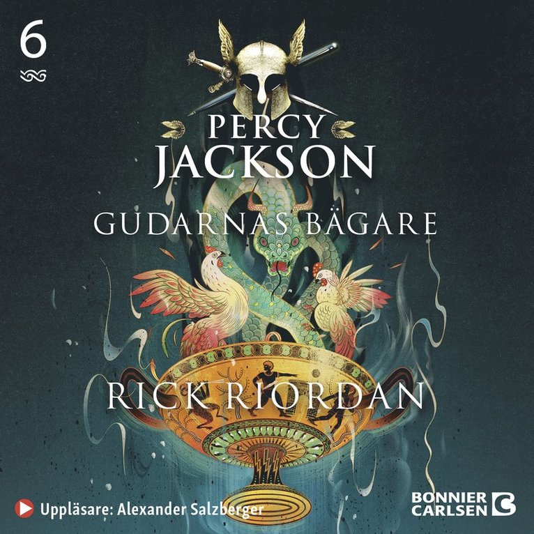 Rick Riordan - Gudarnas bägare, Ljudbok