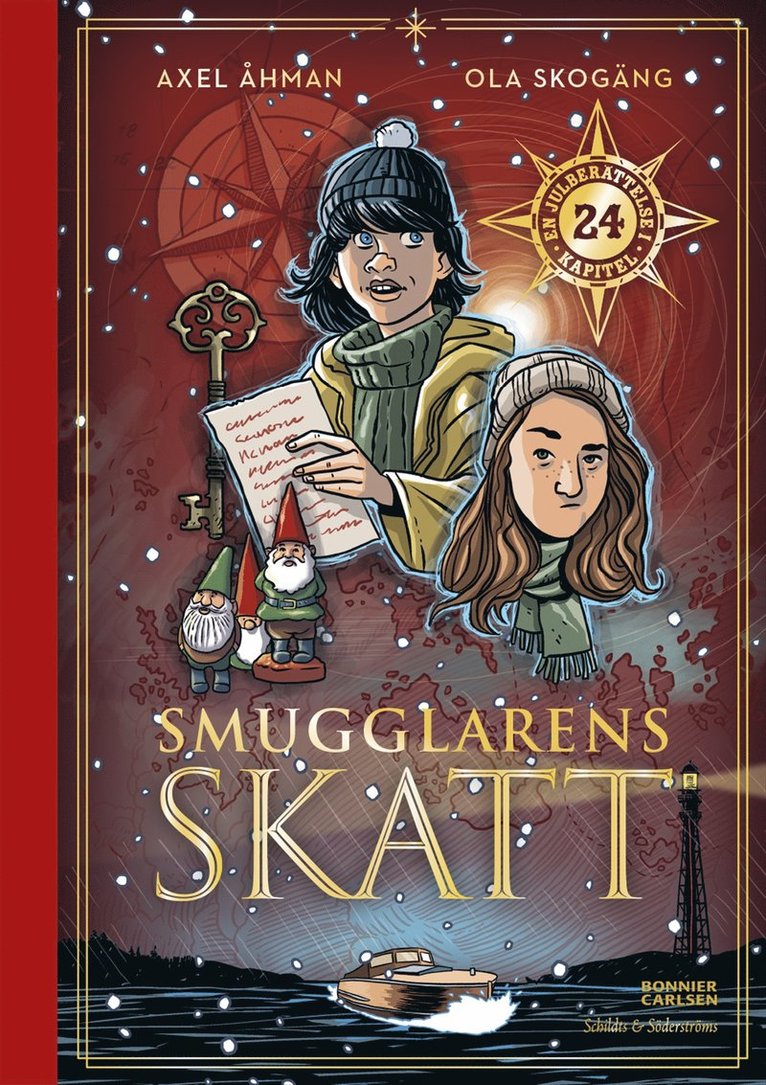 Axel Åhman - Smugglarens skatt  : en julberättelse i 24 kapitel, E-bok