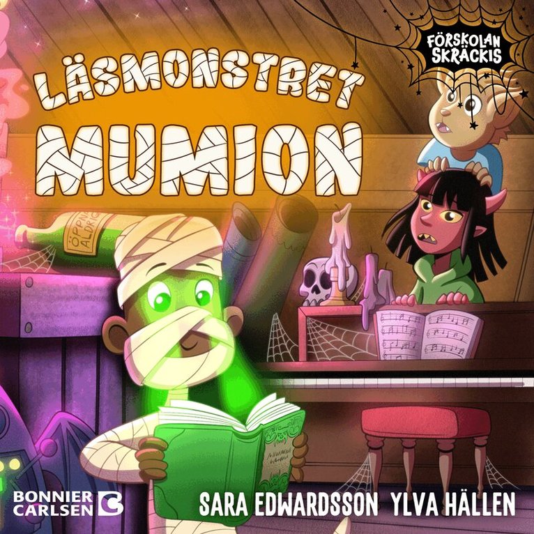 Ylva Hällen, Sara Edwardsson - Läsmonstret Mumion, Ljudbok