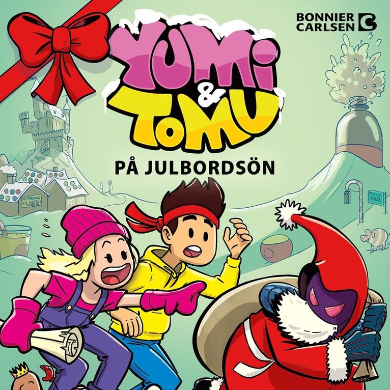 Yumi, Tomu, Maria Frensborg - På Julbordsön, Ljudbok