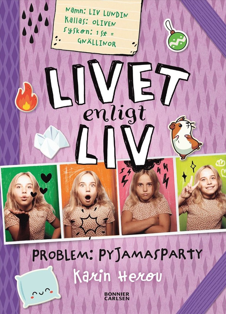 Karin Herou - Problem: Pyjamasparty, E-bok