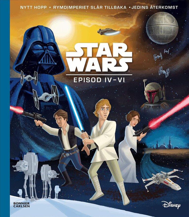 Star Wars. Episod IV-VI bilderbokssamling, E-bok