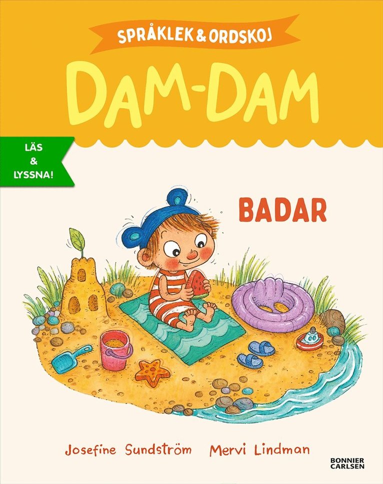 Josefine Sundström - Badar (e-bok + ljud) : Språklek och ordskoj med Dam-Dam, E-bok