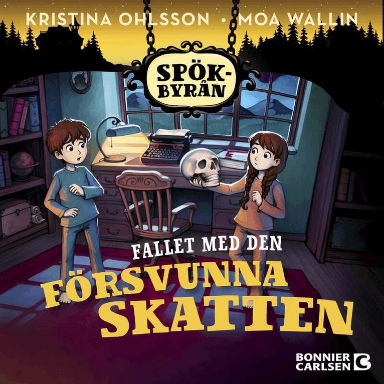 Kristina Ohlsson - Spökbyrån. Fallet med den försvunna skatten, Ljudbok