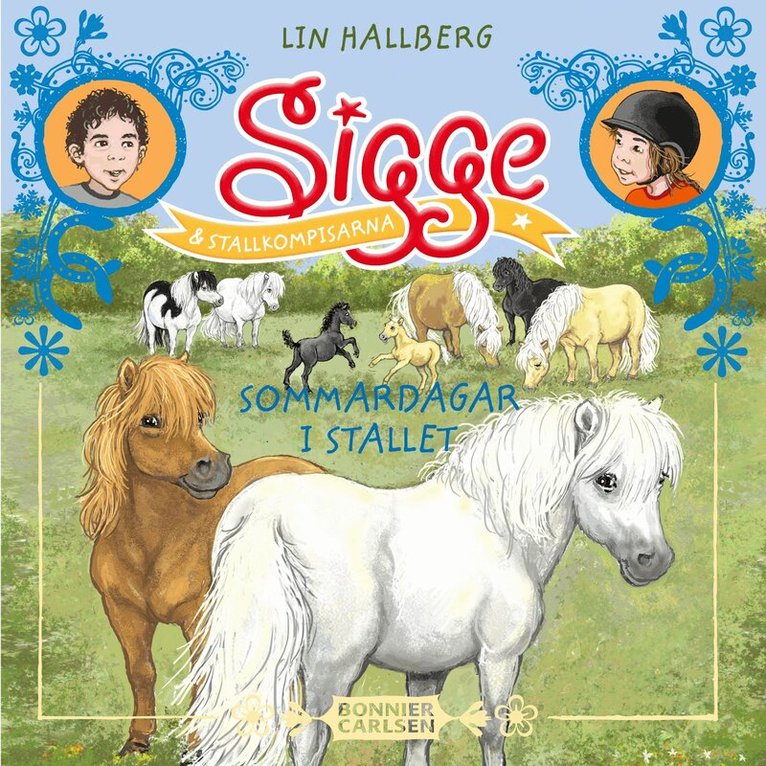 Lin Hallberg - Sommardagar i stallet, Ljudbok