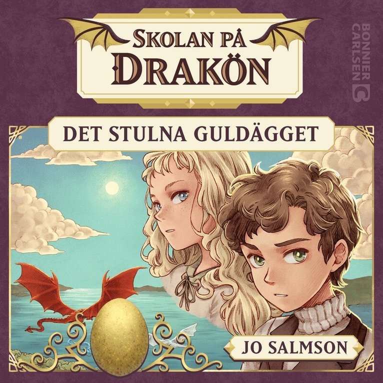 Jo Salmson - Det stulna guldägget, Ljudbok