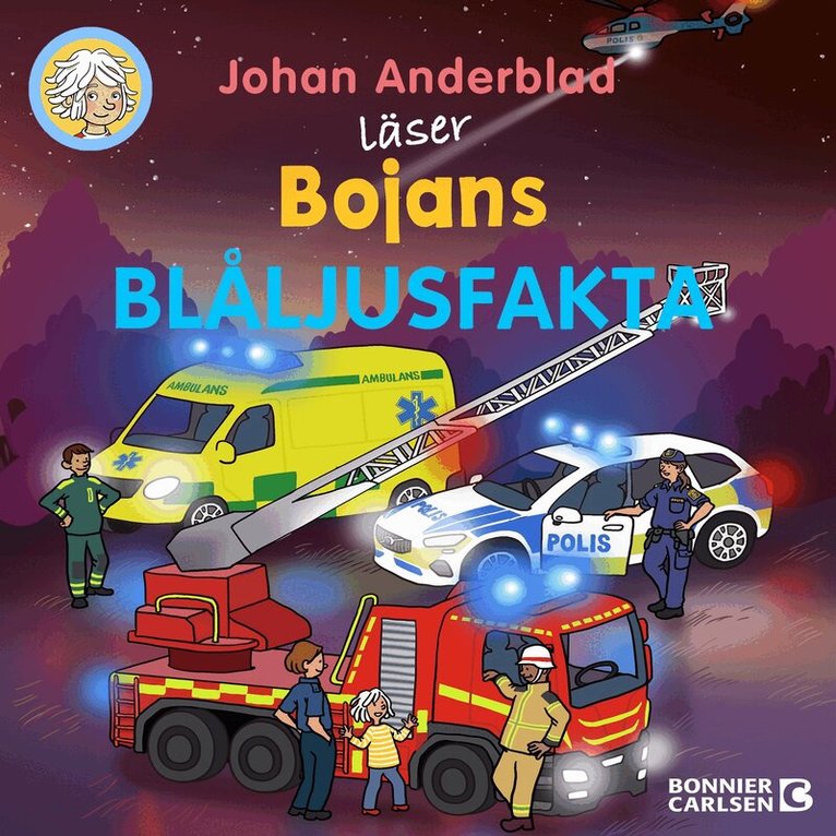 Johan Anderblad - Bojans blåljusfakta, Ljudbok