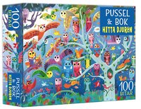 Pussel & bok: Hitta djuren!