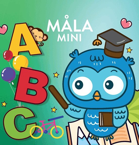 Måla mini. ABC, Häftad