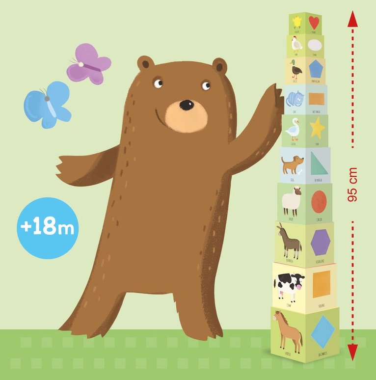 Stapelklossar & bok - Naturen, Övrigt