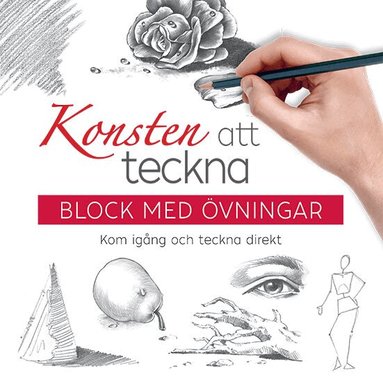 Konsten att teckna : block med övningar, Häftad
