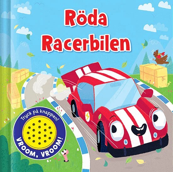 Röda racerbilen, Kartonnage