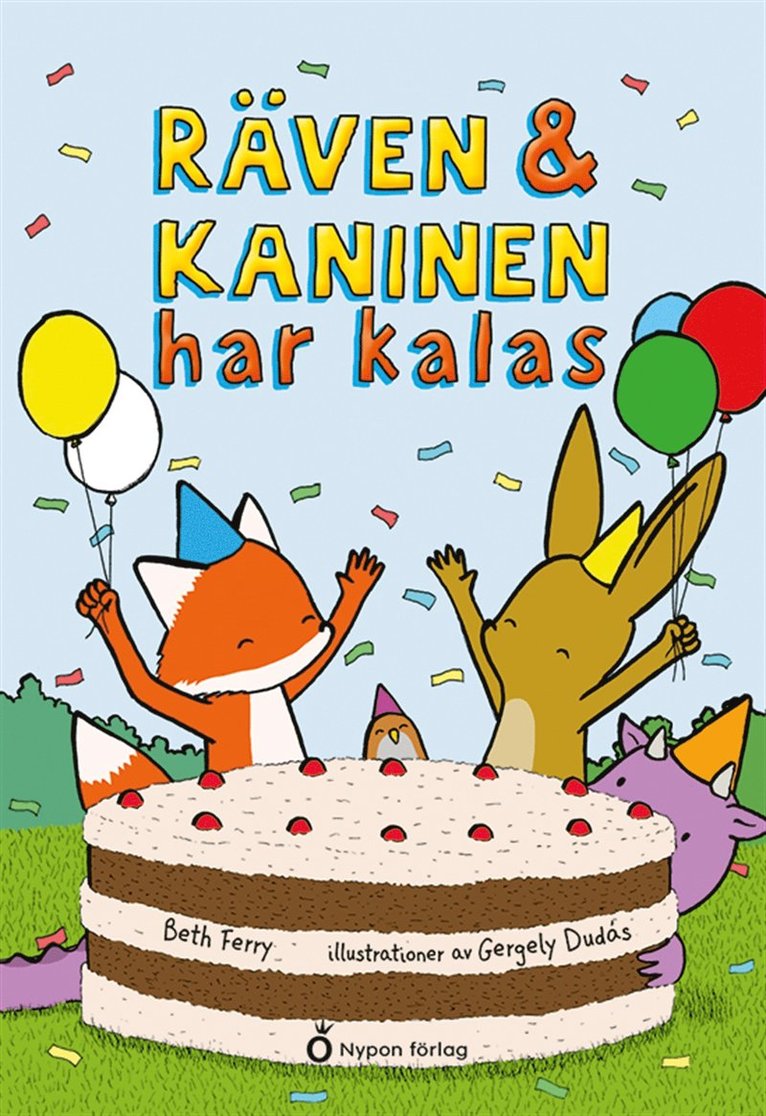 Beth Ferry - Räven och kaninen har kalas, E-bok