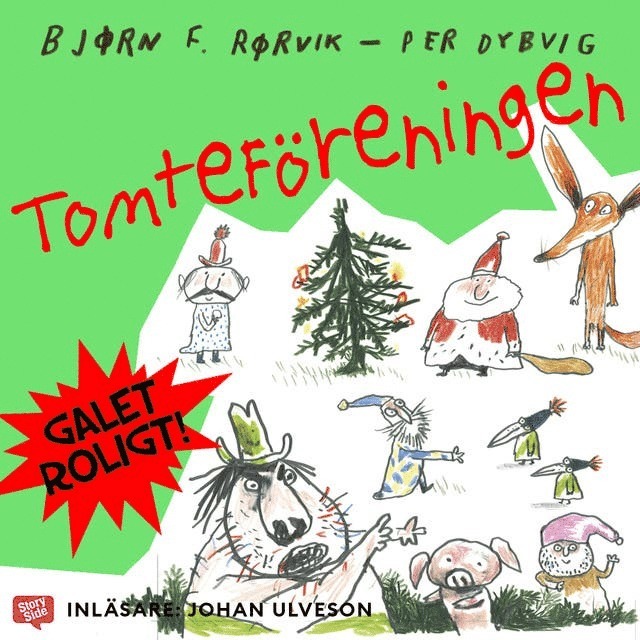 Björn Rörvik - Tomteföreningen, Ljudbok