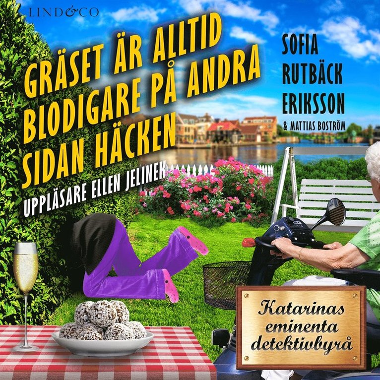 Mattias Boström, Sofia Rutbäck Eriksson - Gräset är alltid blodigare på andra sidan häcken, Ljudbok
