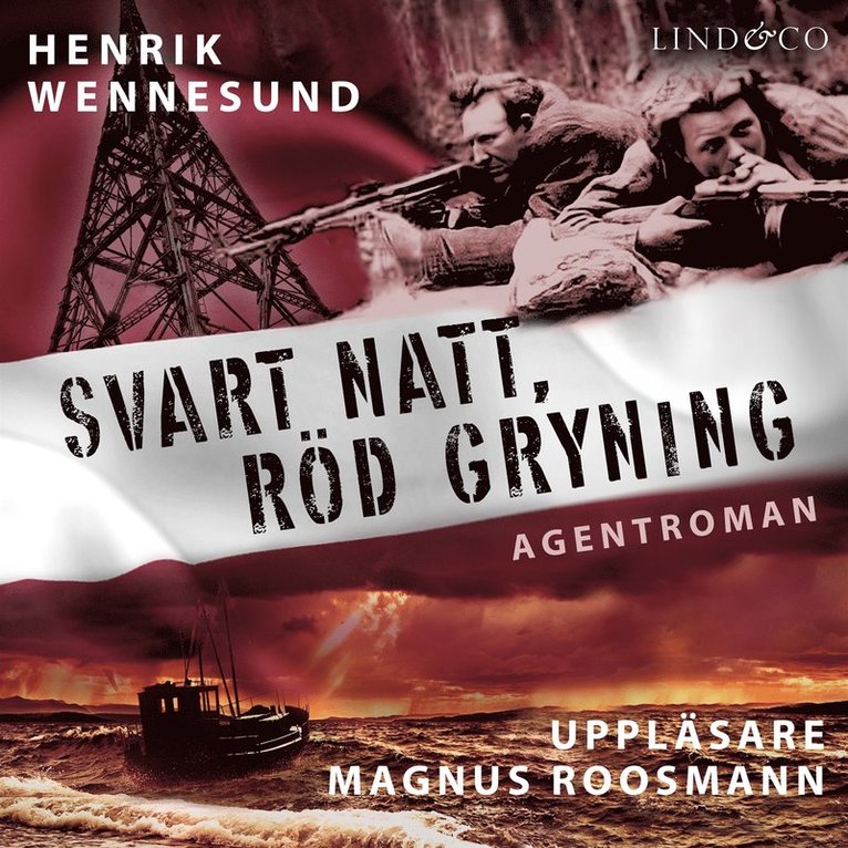 Henrik Wennesund - Svart natt, röd gryning, Ljudbok