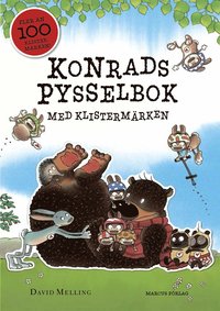 e-Bok Konrads pysselbok med klistermärken