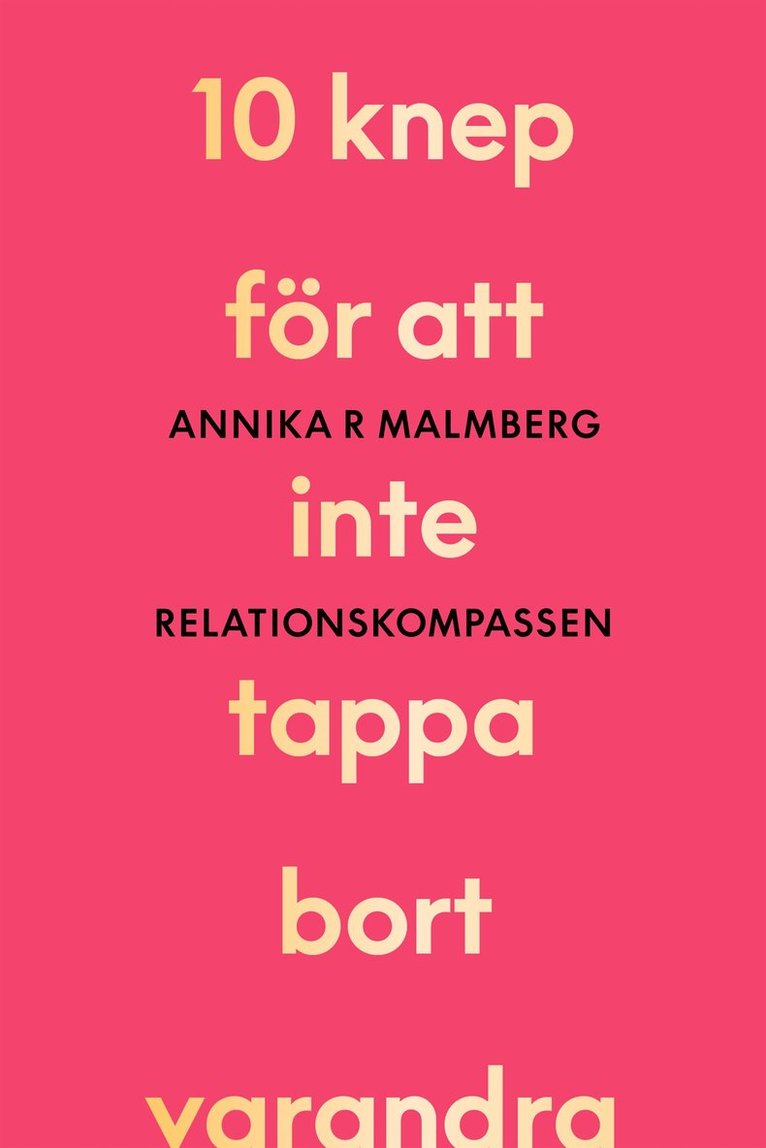 Annika R Malmberg - Relationskompassen, E-bok