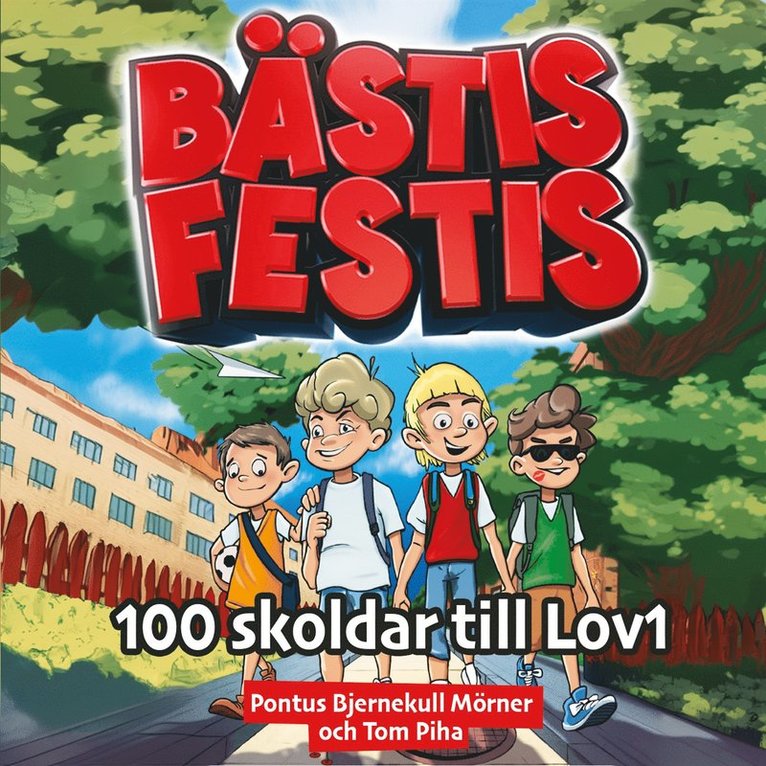 Pontus Bjernekull Mörner, Tom Piha - Bästis Festis : 100 skoldar till Lov1, Ljudbok