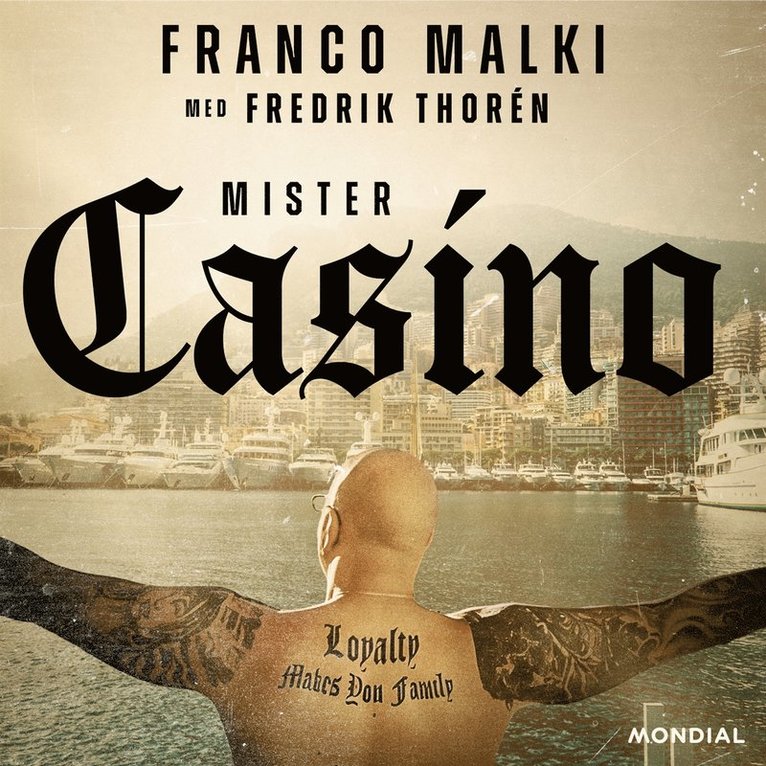Fredrik Thorén, Franco Malki - Mister Casino : min historia, Ljudbok