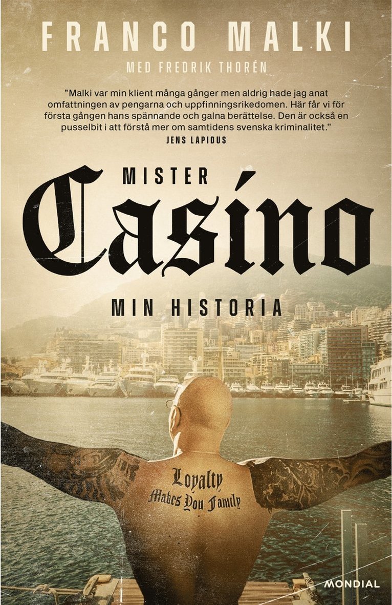 Fredrik Thorén, Franco Malki - Mister Casino : min historia, E-bok