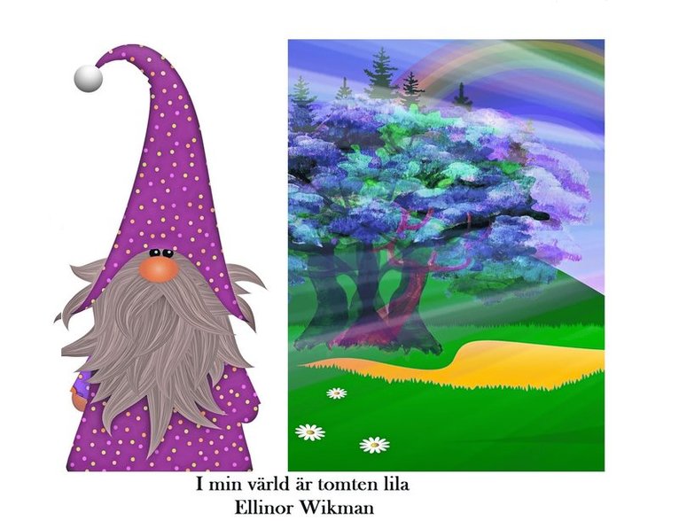 Ellinor Wikman - I min värld är tomten lila, E-bok