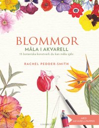Blommor : mla i akvarell