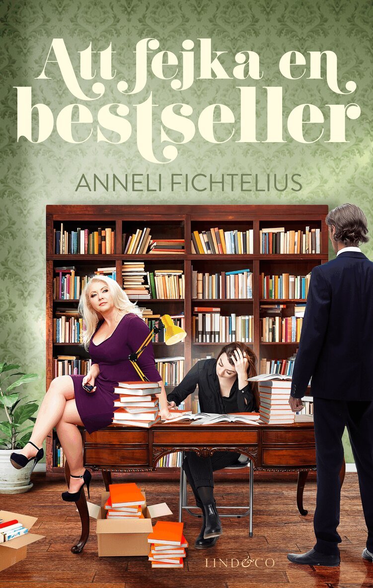 Anneli Fichtelius - Att fejka en bestseller, Inbunden