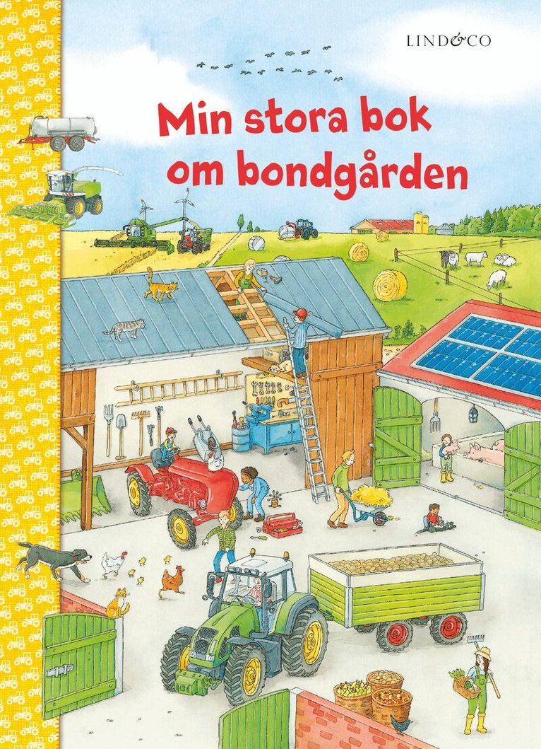Christina Braun - Min stora bok om bondgården, Kartonnage