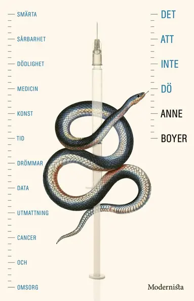 Anne Boyer - Det att inte dö, Inbunden