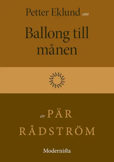 Petter Eklund - Om Ballong till månen av Pär Rådström, E-bok