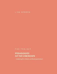 Pedagogies of the Unknown: studying for a future, without guarantees
