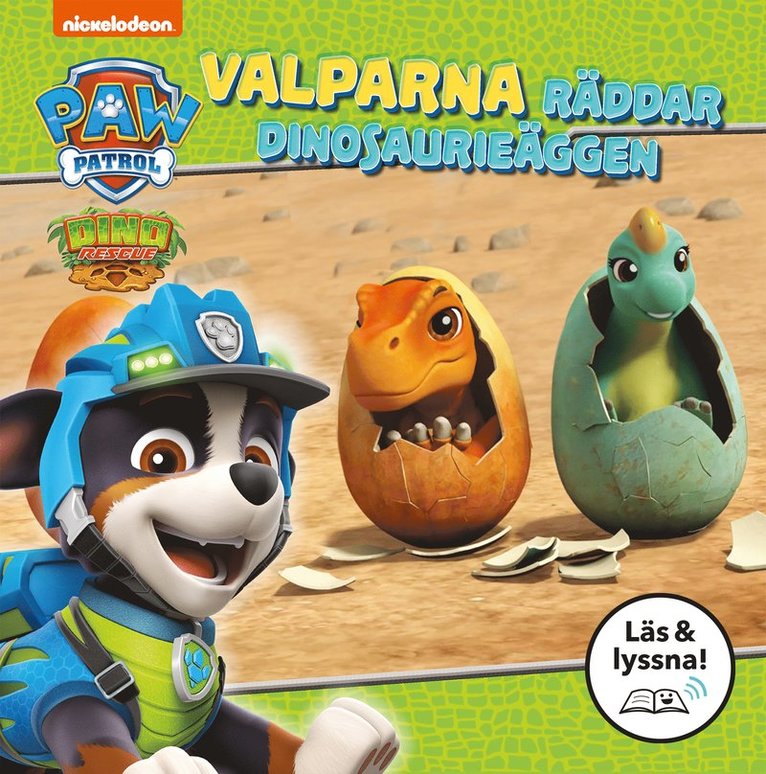 Nickelodeon - Valparna räddar dinosaurieäggen (Läs & lyssna), E-bok