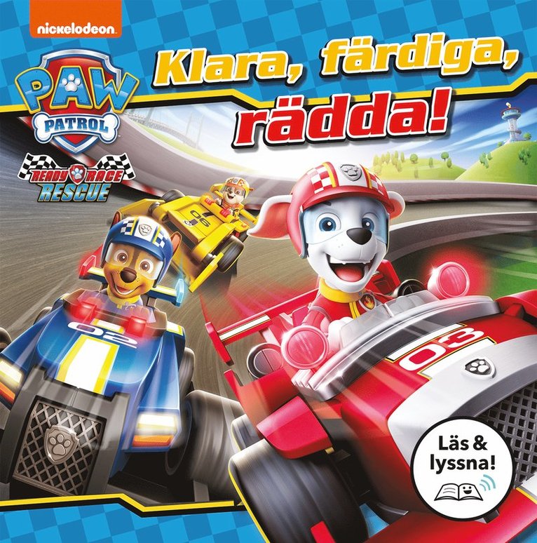 Nickelodeon - Klara, färdiga, rädda! (Läs & lyssna), E-bok