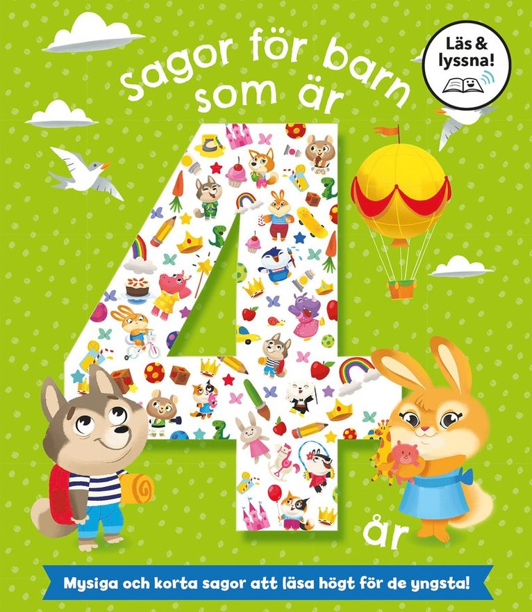 Annamaria Fabrizio, Giulia Rivolta - Sagor för barn som är 4 år (Läs & lyssna), E-bok