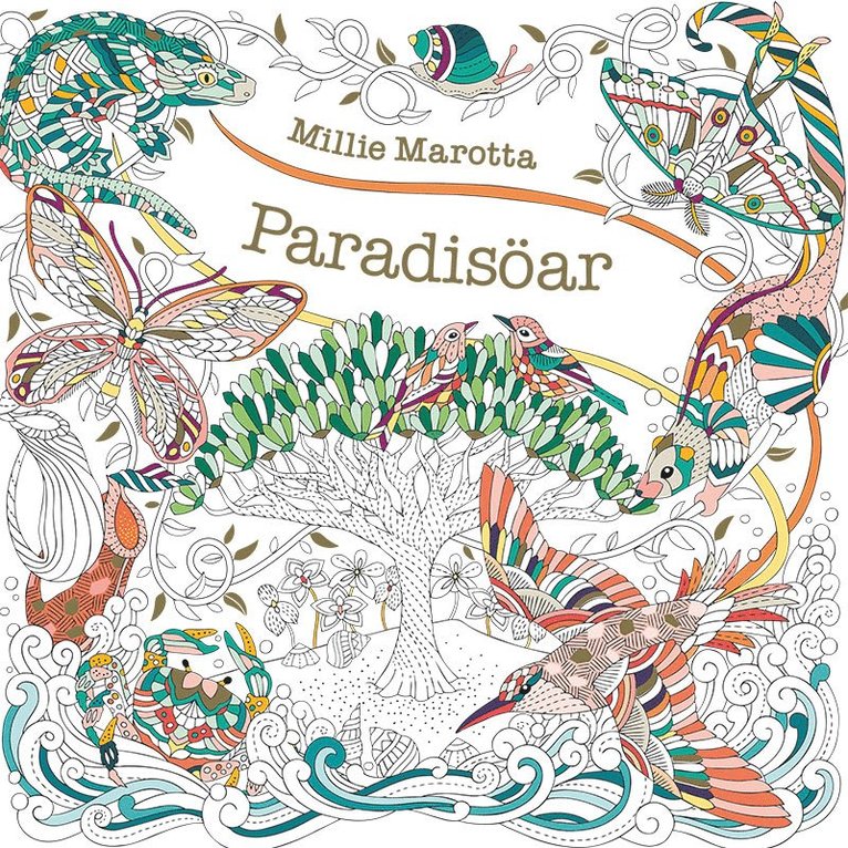 Millie Marotta - Paradisöar, Häftad