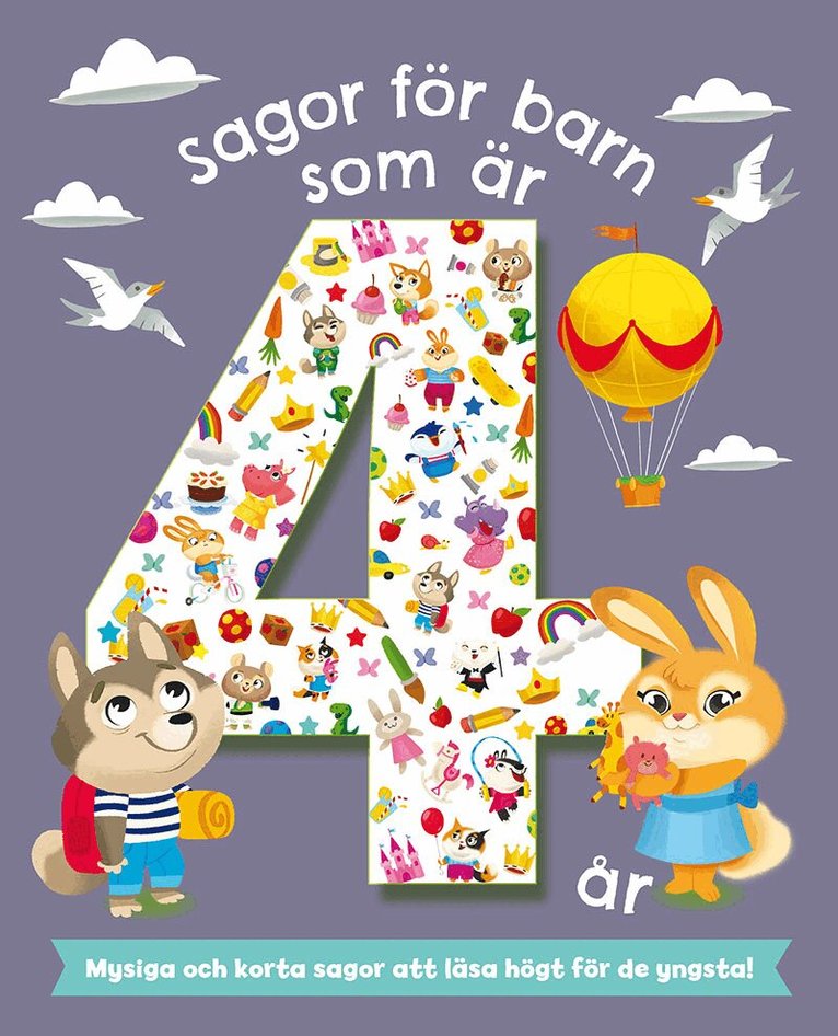 Annamaria Farbizio, Giulia Rivolta - Sagor för barn som är 4 år, Inbunden