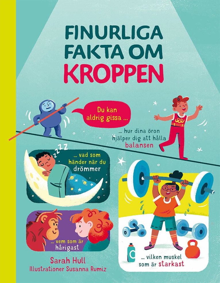 Sarah Hull - Finurliga fakta om kroppen, Kartonnage