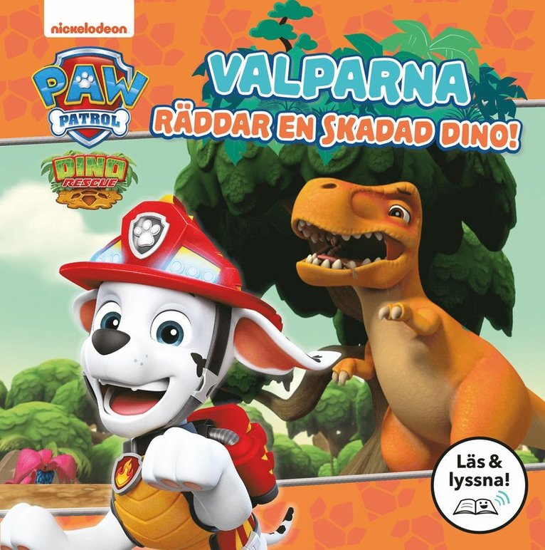 Valparna räddar en skadad dino! (Läs & lyssna), E-bok