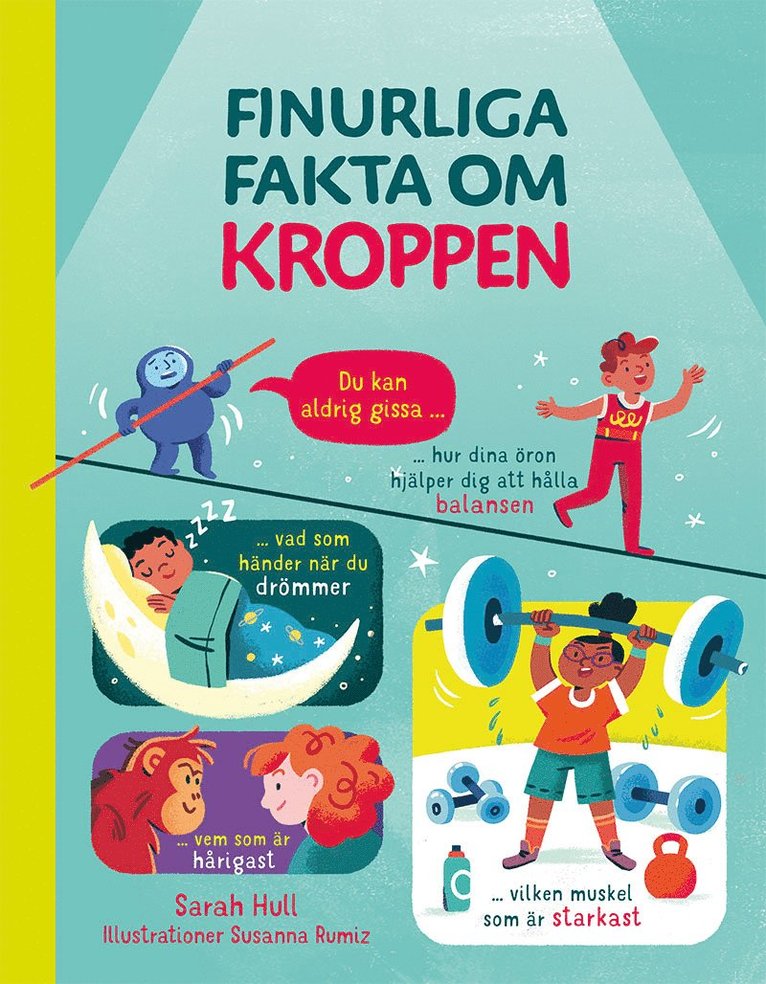 Sarah Hull - Finurliga fakta om kroppen (Läs & lyssna), E-bok