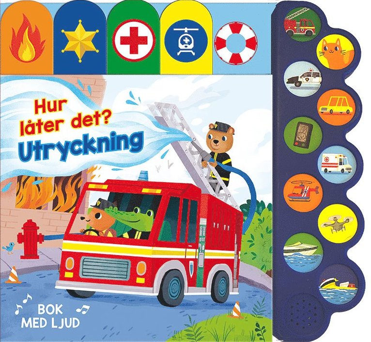 Hur låter det? Utryckning, Kartonnage