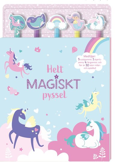 Helt magiskt pyssel, Häftad